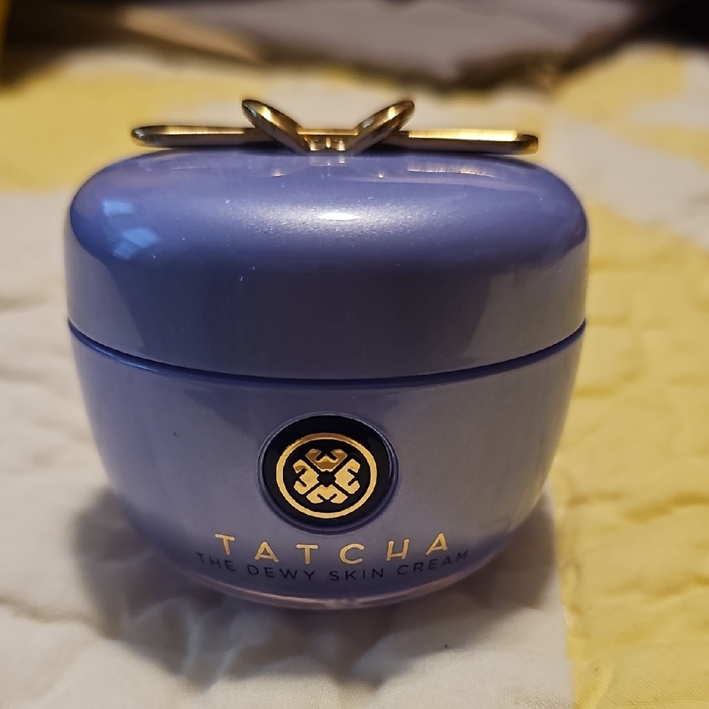 Tatcha The Dewy Skin Cream - Purple and Gold